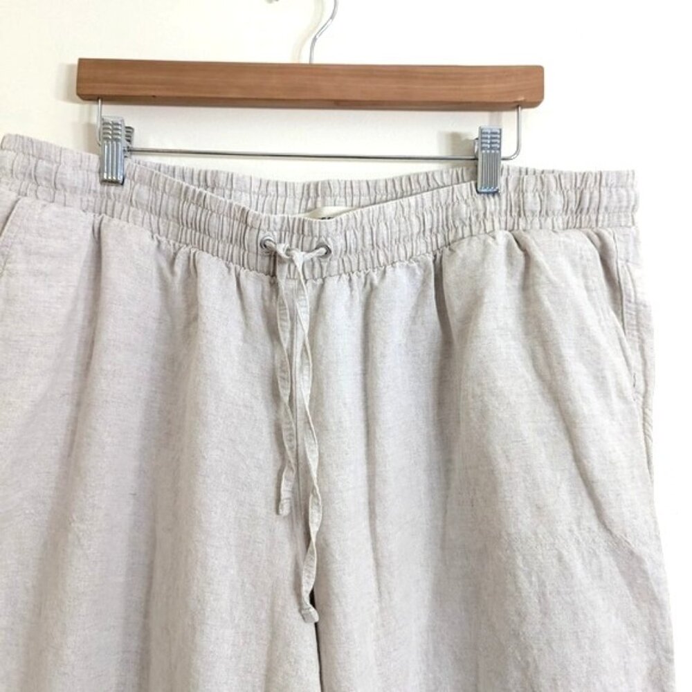 Amazon Essentials Linen Blend Pull On Drawstring … - image 2